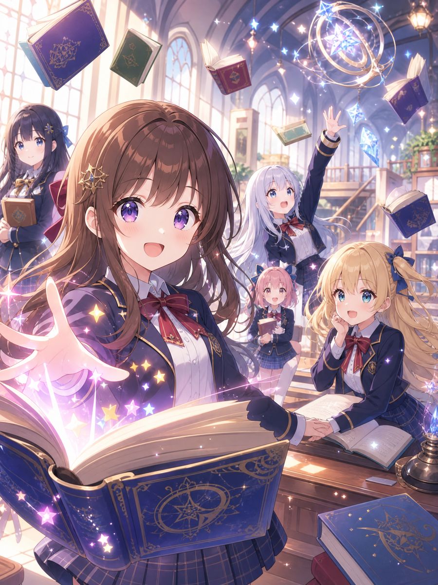 福利导航动漫教程-魔法学院少女觉醒篇